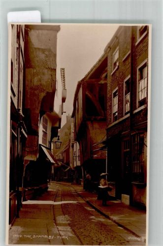 York Foto AK Gasse the Shambles