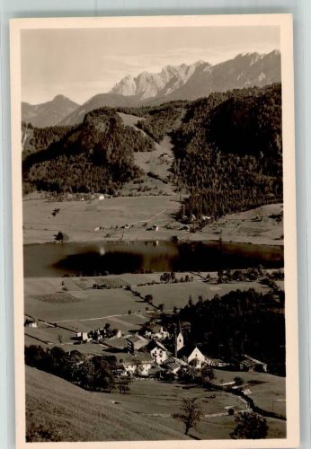 6335 Hinterthiersee 1943 Foto AK Wilder Kaiser