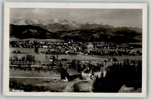 8720 Knittelfeld 1933 Foto AK