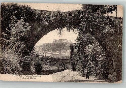 87100 Cosenza 1928 Foto AK Antico Acquetotto