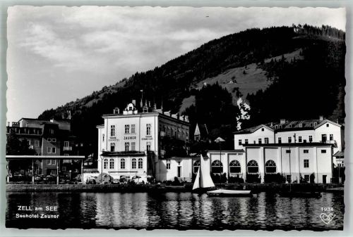 5700 Zell am See Foto AK Hotel Zauner