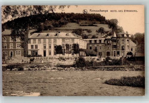 Remouchamps Liege Foto AK Hotel des Etrangers