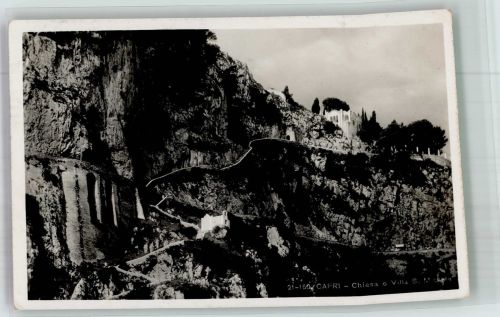 80073 Capri 1934 Foto AK Kirche Bergstrasse