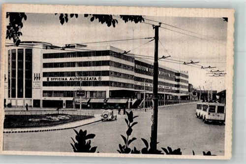 30100 Venezia Foto AK Omnibus Auto Auto-Garage Piazzale Roma