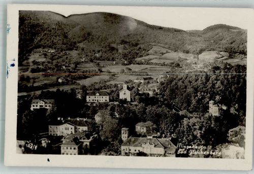 8344 Bad Gleichenberg 1949 Foto AK Fliegeraufnahme
