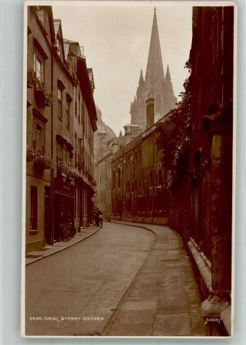 Oxford Foto AK Oriel Street Kirche