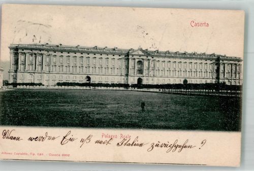 81100 Caserta 1901 Foto AK Königlicher Palast