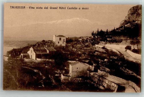 98039 Taormina Foto AK Hotel Castello a mare