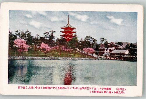 Nara Foto AK Pagode des Kofukuji Tempels Ort lt. Recherche