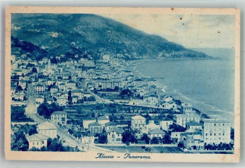 17021 Alassio Foto AK Panorama