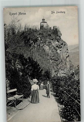 39012 Meran Merano Foto AK Zeno- Burg