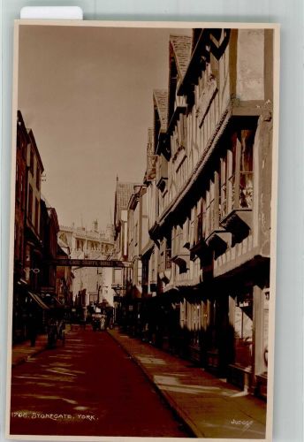 York Foto AK Straße The Stonegate