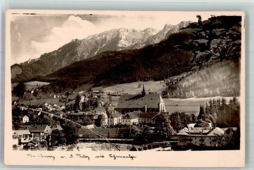 8692 Dorf Neuberg an der Mürz 1958 Foto AK