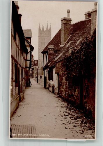 Warwick Foto AK Kirche St. Marys