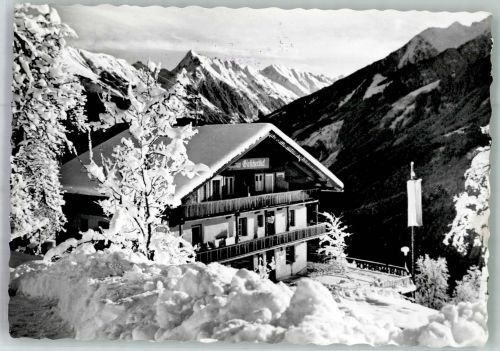 6292 Finkenberg 1972 Winter Gasthaus Gletscherblick