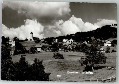 6830 Batschuns Foto AK Kirche