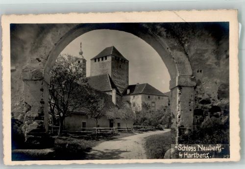 8230 Hartberg 1932 Foto AK Schloss Neuberg