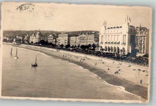 06000 Nice Nizza 1930 Foto AK Promenade des Anglais Cote Azure