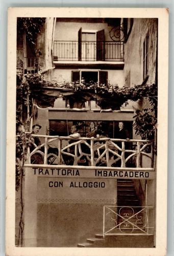 28838 Stresa Foto AK Gasthaus Isola Superiore