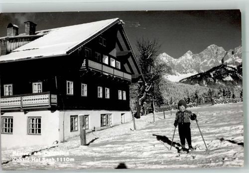 8972 Ramsau am Dachstein 1967 Winter Hotel Kobald-Hof