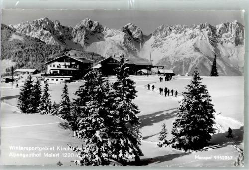6365 Kirchberg in Tirol Winter Gasthaus Maierl Wilder Kaiser