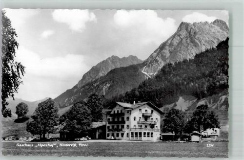 6215 Hinterriß Foto AK Gasthaus Alpenhof