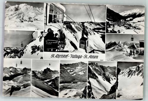 6580 St. Anton am Arlberg Winter Seilbahn St. Christof-Valluga-St. Anton Hospiz Hotel St.Christoph a,A.