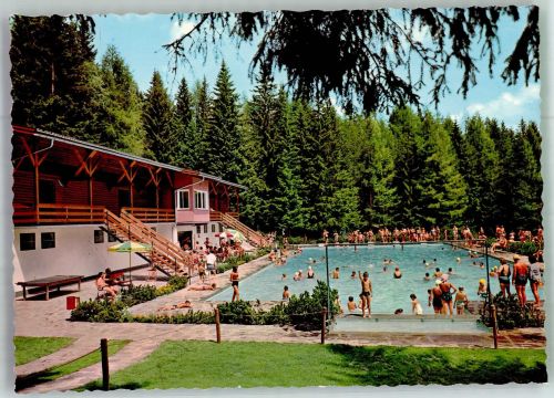 6580 St. Anton am Arlberg Foto AK Schwimmbad