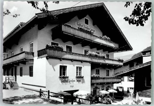 6283 Hippach-Schwendberg Foto AK Gasthaus Pension Zenzer