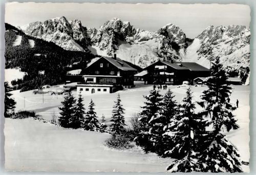 6365 Kirchberg in Tirol 1962 Winter Gasthaus Maierl