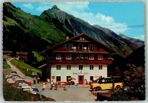 6290 Brandberg 1965 Foto AK Postbus Auto Gasthaus Thanner
