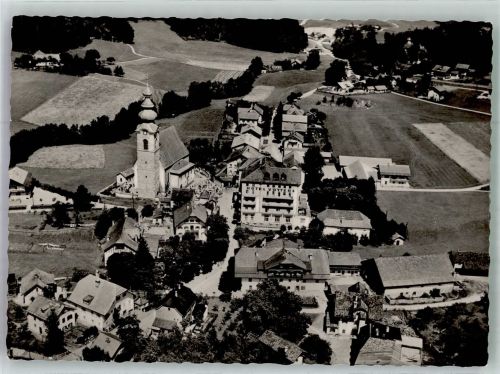 5084 Großgmain Foto AK Kirche