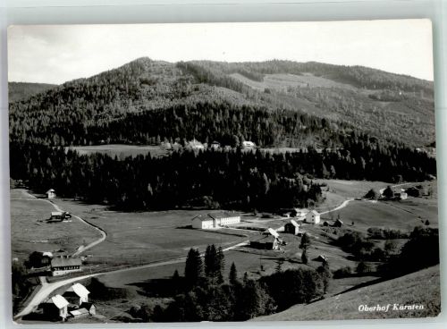 9362 Metnitz Foto AK Oberhof Kärnten Bahnpost Oberhof Friesach