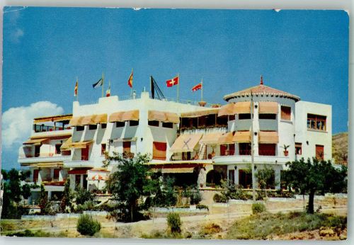 Benidorm 1968 Foto AK Hotel europa