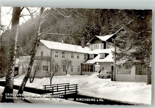 2880 Kirchberg am Wechsel-Außen Winter Pension Erhukungsheim der gewerbl. SelbständigenKrankekasse für wien