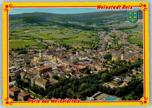 2070 Retz Foto AK Fliegeraufnahme