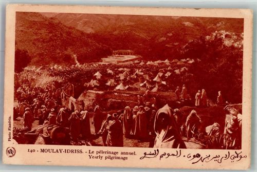 Moulay Idriss Foto AK Tracht Yealry pilgrimage
