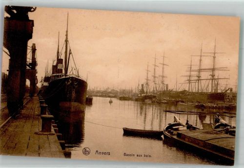 Antwerpen Anvers Foto AK Hafen