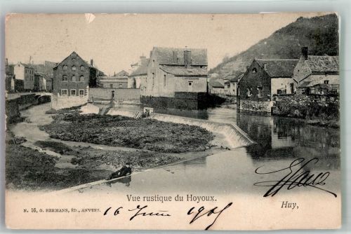Huy la Meuse 1905 Foto AK