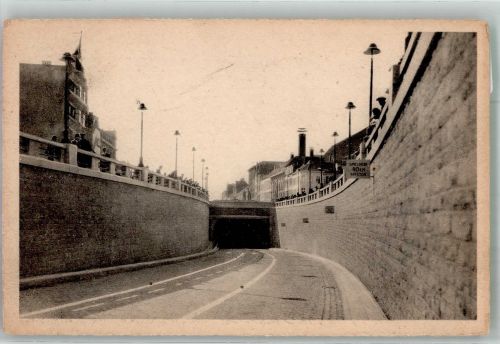 Antwerpen Anvers 1934 Foto AK Auto- Tunnel
