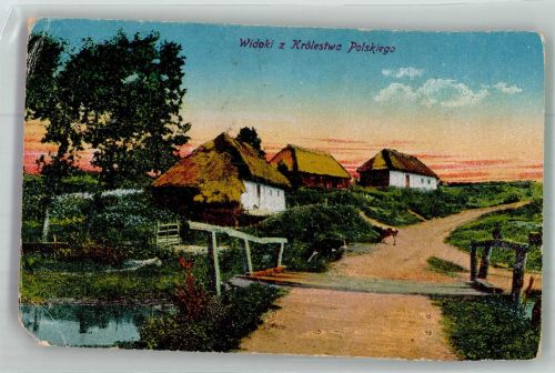 Bialystok Feldpost WK I Landwehr-Inf.Regt. Nr. 28 Bauernhäuser Feldpost WK I / WK II 1916 Foto AK