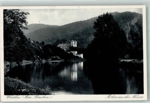 Wartha Bardo 1934 Foto AK An der Neisse