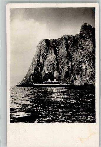 Nordkapp 1926 Foto AK Dampfer M.S. Monte Sarmiento