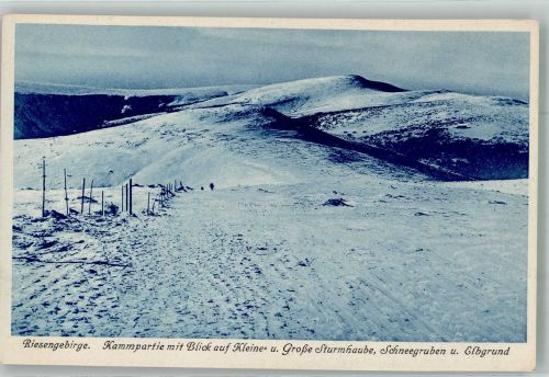Spindleruv Mlyn Spindelmühle Winter Elbgrund Große Sturmhaube Schneegruben