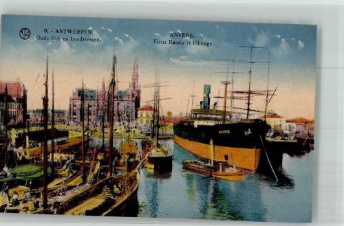 Antwerpen Anvers Foto AK Hafen