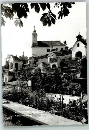 8061 Sankt Radegund bei Graz Foto AK Kalvarienberg Kirche