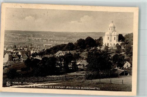 Namur Namen 1934 Foto AK Kirche Ste.Therese Zitadelle