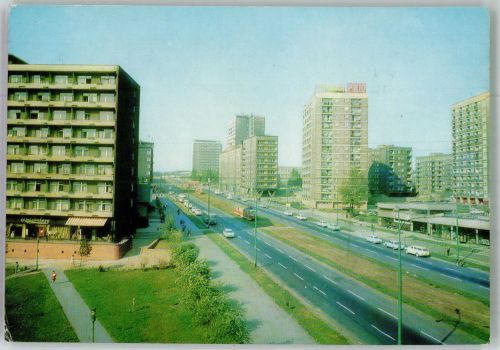 Kattowitz Katowice Foto AK Straße Ukica Armi Czerwonej