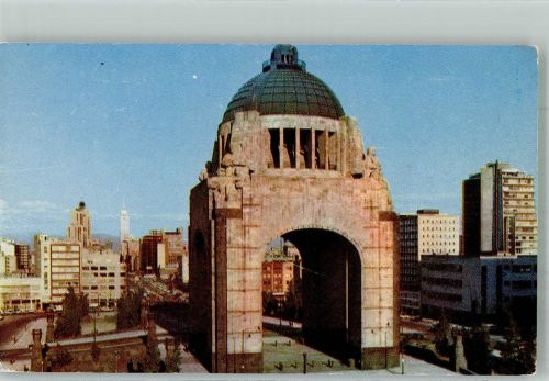 Mexiko City 1960 Foto AK Denkmal Monumento Revolucion