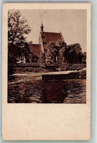 Bromberg Bydgoszcz 1942 Foto AK Kath. Pfarr- Kirche